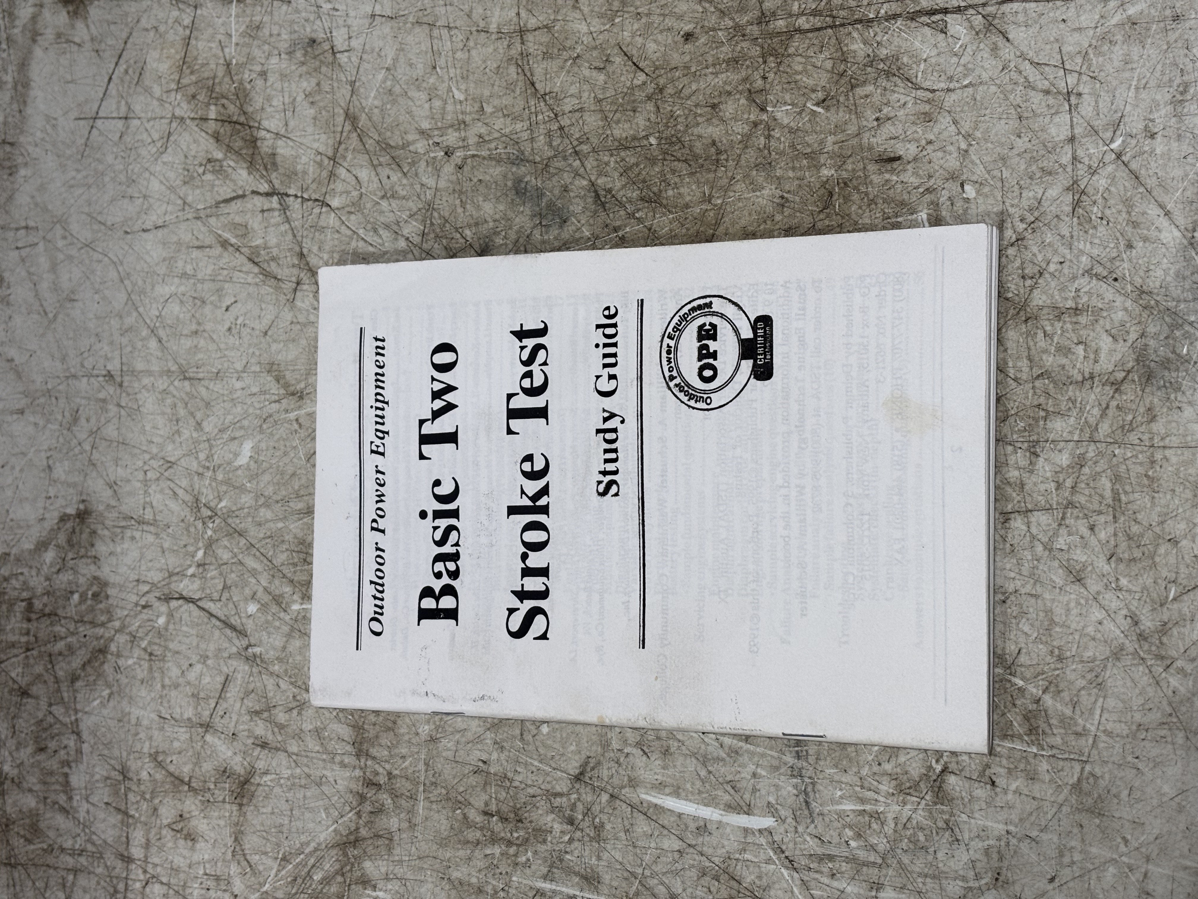Small Engine/Driveline/Hydraulics Test Study Guides